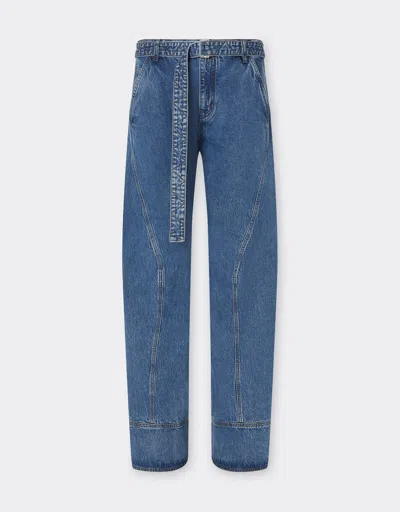 Ferrari Washed Denim Trousers
