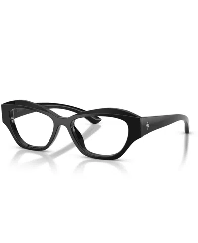 Ferrari Women's Eyeglasses, Fh4013u In Black Shiny