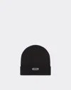 Ferrari Wool And Cashmere Beanie In Black