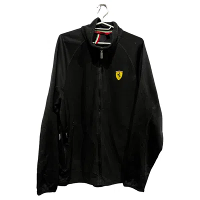 Pre-owned Ferrari X Racing Vintage Ferrari Racing Fleece Jacket Size L In Black