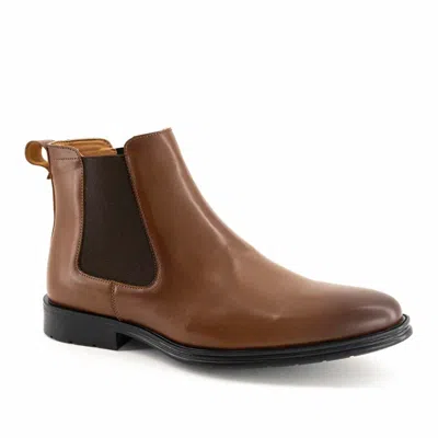 Ferrato Men's Chelsea Boots In Dark Brown