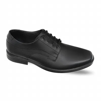 Ferrato Men's Oxford Shoe In Black In Animal Print