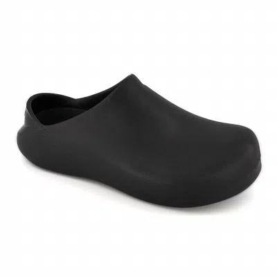 Ferrato Men's Professional Comfort Clog In Black In Animal Print