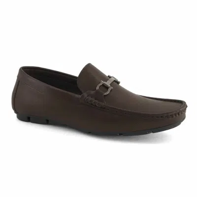 Ferrato Men's Slip-on Loafer In Dark Brown