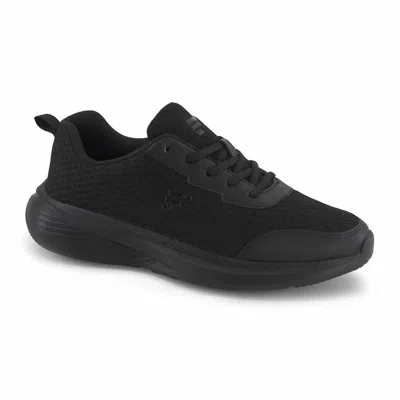 Ferrato Men's Sport Walking Sneakers In Black
