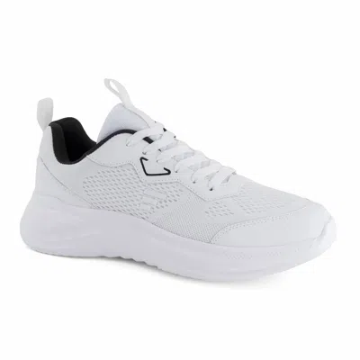 Ferrato Men's Training Shoe In White In Animal Print