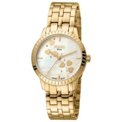 Ferre Milano Amore Women's Watch In Gold