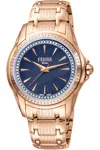 Ferre Milano Classic Quartz Blue Dial Ladies Watch Fm1l119m0071