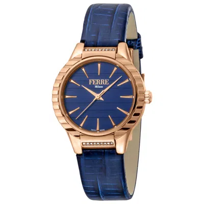 Ferre Milano Letizia Women's Watch In Purple