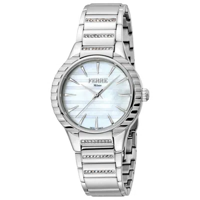 Ferre Milano Letizia Women's Watch In Silver