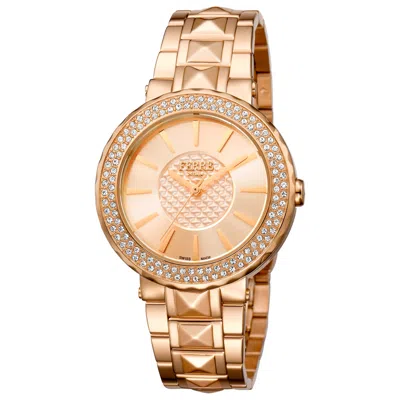 Ferre Milano Novanta Women's Watch In Gold