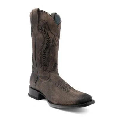 Ferrini Ashton Western Boot In Brown