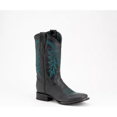 Ferrini Blaze Western Boots In Black