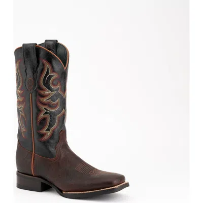 Ferrini Blaze Western Boots In Brown