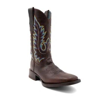 Ferrini Chase Western Boot In Brown