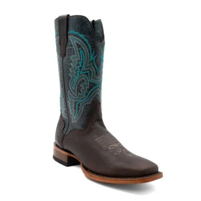 Ferrini Clint Western Boot In Brown