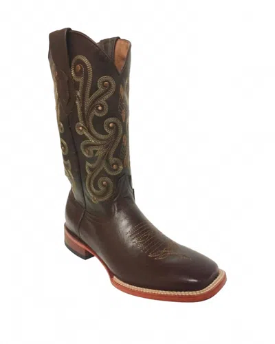 Ferrini Men's Square Toe Boot In Brown