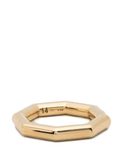 Fersera Sculptor's Octagon Ring In Gold