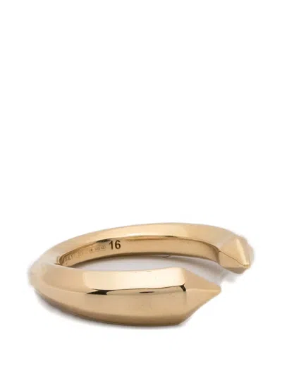 Fersera The Sculptor's Spike-detail Open-band Ring In Gold