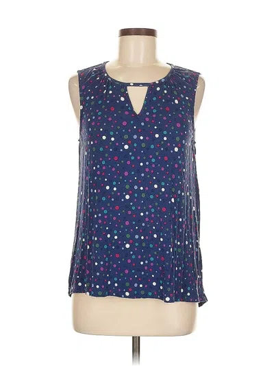 Pre-owned Fervour Sleeveless Blouse In Blue