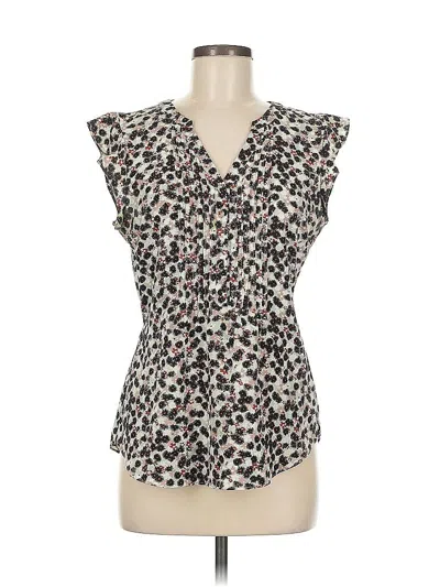 Pre-owned Fervour Sleeveless Blouse In White