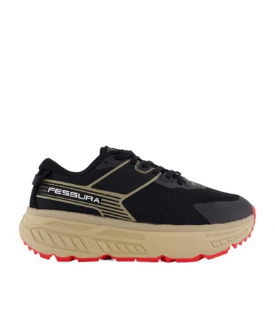 Fessura Trail Vtr E-15 Sneaker In Black
