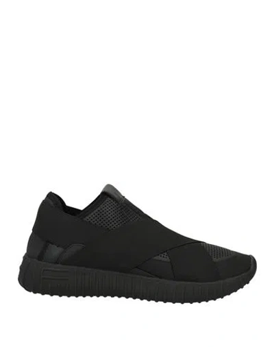 Fessura Woman Sneakers Black Size 8.5 Textile Fibers In Multi