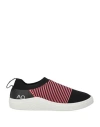 Fessura Woman Sneakers Coral Size 5 Textile Fibers In Red