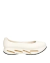 Fessura Woman Sneakers White Size 5 Rubber In White