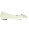 Festa Amaia Eco-fur Ballerinas In White