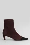 Festa Evari High Heels Ankle Boots In Brown