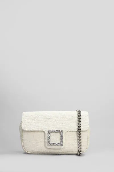 Festa Lunette Shoulder Bag In Beige