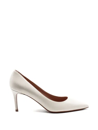 Festa Milano Leather Pumps In White