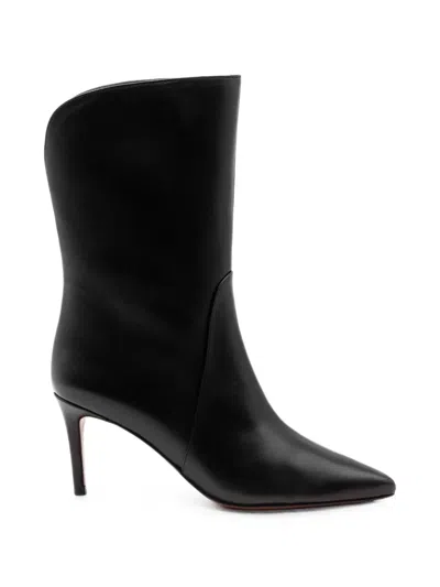 Festa Milano Melinor Tapered-toe Boots In Black