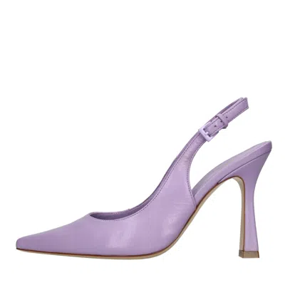 Festa Milano With Heel In Viola Scuri