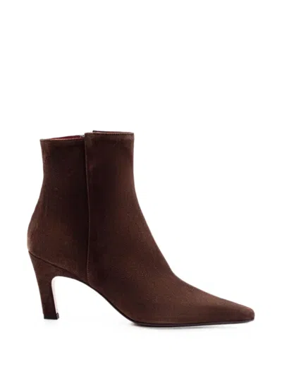 Festa Milano Yanira Ankle Boots In Orange