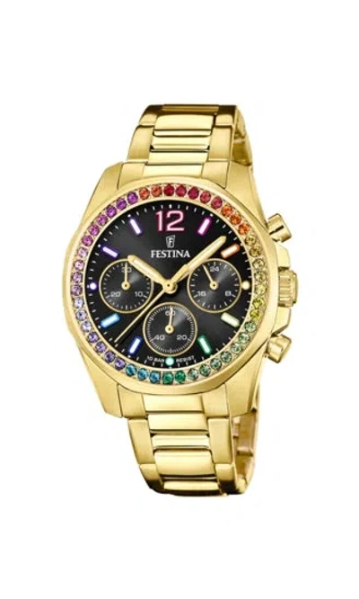 Festina Watches Mod. F20609/3 Gwwt1 In Gold