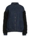 Fete Imperiale Fête Impériale Woman Denim Outerwear Blue Size 6 Organic Cotton, Polyester In Blue