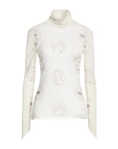 Fete Imperiale Fête Impériale Woman Top Ivory Size 10 Polyester, Elastane In White