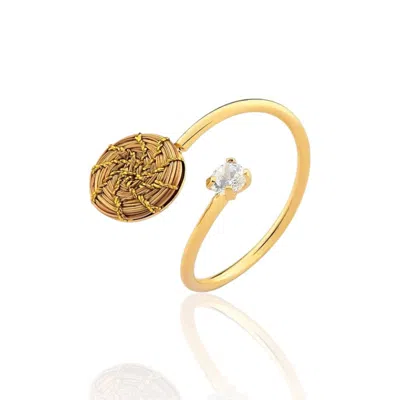 Fetutti Jewelry Women's Astra Golden Grass Ring