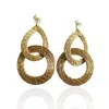 Fetutti Jewelry Women's Nina Golden Grass Dangle Drop Earrings