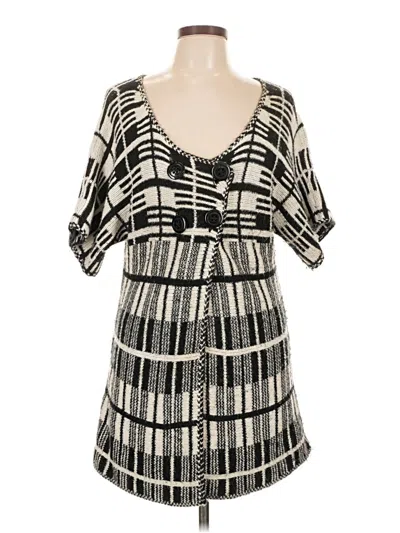 Pre-owned Fever Cardigan Sweater In Black