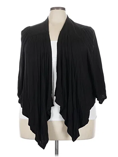 Pre-owned Fever Cardigan Sweater In Black