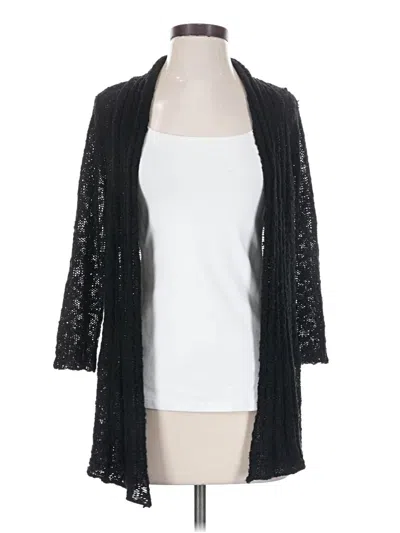Pre-owned Fever Cardigan Sweater In Black