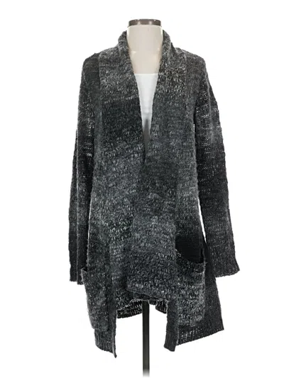 Pre-owned Fever Cardigan Sweater In Gray
