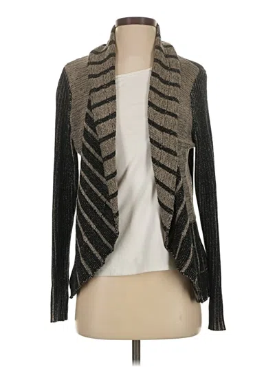 Pre-owned Fever Cardigan Sweater In Gray