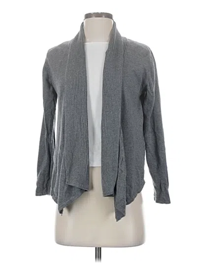 Pre-owned Fever Cardigan Sweater In Gray