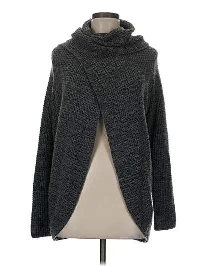 Pre-owned Fever Cardigan Sweater In Gray