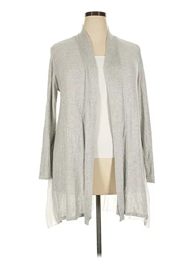 Pre-owned Fever Cardigan Sweater In Gray
