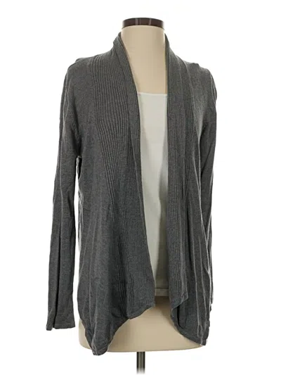 Pre-owned Fever Cardigan Sweater In Gray